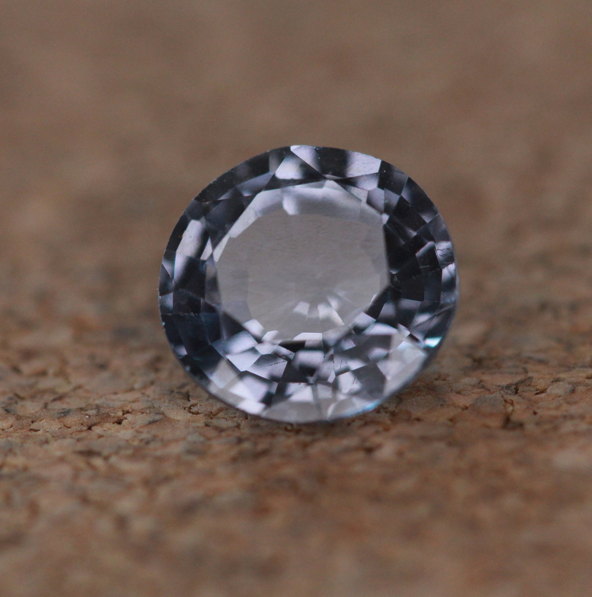 Beautiful Gray Spinel from Sri Lanka, Great Luster, Natural Unheated Loose Gemstone, 1.73 carats, August Birthstone