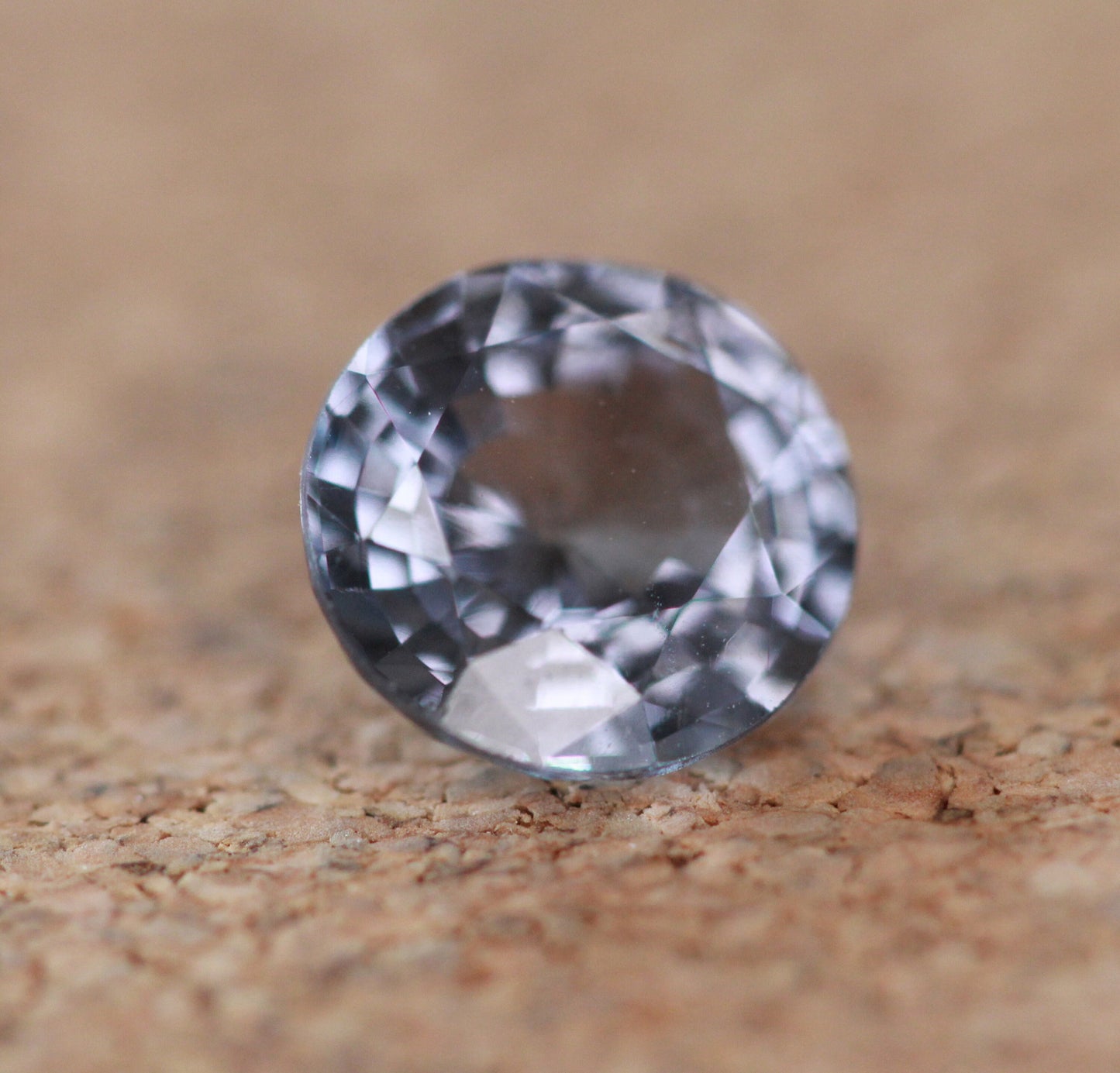 Beautiful Gray Spinel from Sri Lanka, Great Luster, Natural Unheated Loose Gemstone, 1.73 carats, August Birthstone