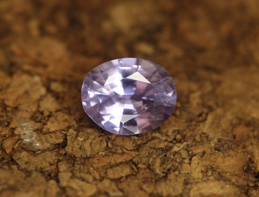 Beautiful Lilac Spinel from Sri Lanka, Natural Untreated Loose Gemstone, 1.06 carats, Great Luster, August Birthstone
