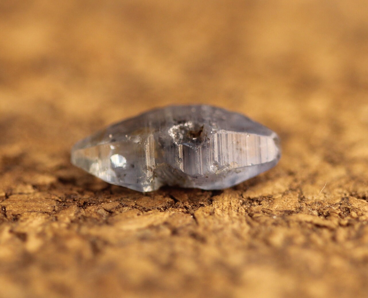 This a beautiful blue sapphire crystal from Sri Lanka. 
It has a glass body with a rich blue color and a great luster.
Doubly terminated


Mining- Rakwana, Sri Lanka