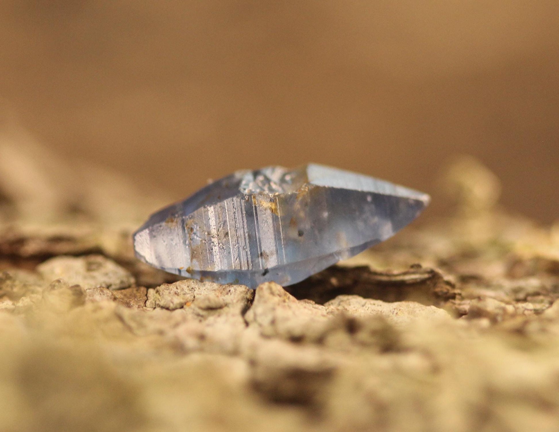 Great Blue Sapphire Crystal (Corundum) with High Luster and Transparency, from Sri Lanka ,4.63 carats 15.4 mm, September Birthstone